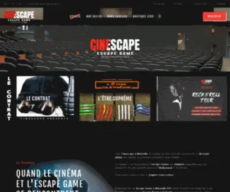 Cinescapegame.fr(Rhône) Screenshot