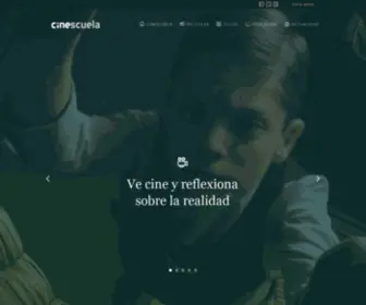 Cinescuela.org(Lleva el cine a tu aula de clase) Screenshot