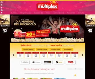 Cinesmultiplex.com.ar(Películas en Cartelera) Screenshot