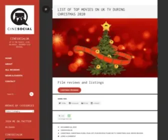 Cinesocialuk.com(Up to the minute) Screenshot
