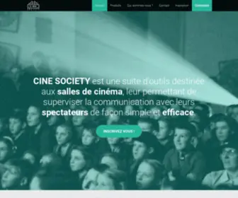 Cinesociety.fr(Cine Society) Screenshot