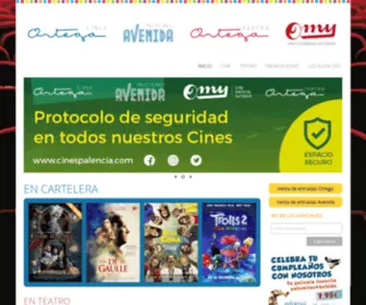 Cinespalencia.com(Cines Palencia) Screenshot