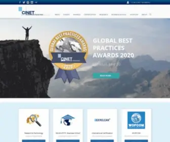 Cinet-Online.com(The International Committee of Textile Care) Screenshot
