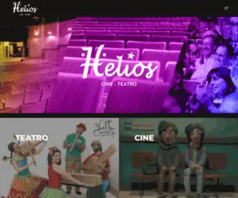 Cineteatrohelios.com.ar(Cine Teatro Helios) Screenshot