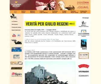 Cinetecadelfriuli.org(La Cineteca del Friuli) Screenshot