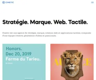 Cinetic.ca(Cinetic) Screenshot