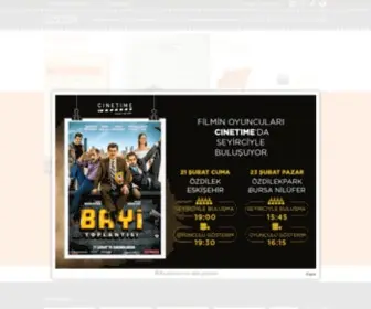Cinetime.com.tr(Sinema) Screenshot