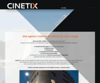 Cinetix.fr(Publicité par le web) Screenshot