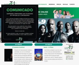 Cinetj.com.br(Cine TJ) Screenshot
