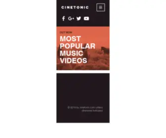 Cinetonic.com(The Most Beautiful Way to Watch Videos) Screenshot