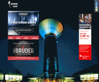 Cinetower.com(CINETOWER Kinopark Alsdorf) Screenshot