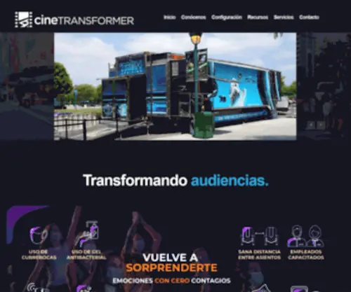 Cinetransformer.com.mx(cinetransformer) Screenshot