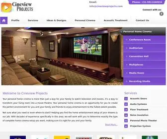 Cineviewprojects.com(A great home theater) Screenshot