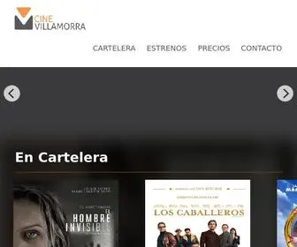 Cinevillamorra.com.py(Cinema Villamorra) Screenshot