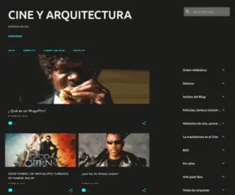 Cineyarquitectura.com(CINE Y ARQUITECTURA) Screenshot