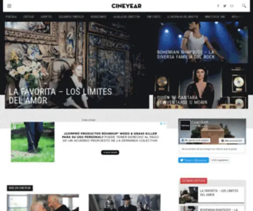 Cineyear.com(Noticias de cine) Screenshot