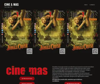 Cineymas.com.mx(Revista 2021) Screenshot