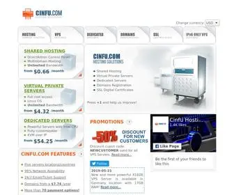 Cinfu.com(Shared Hosting) Screenshot