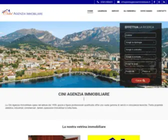 Ciniagenziaimmobiliare.it(Cini Agenzia Immobiliare) Screenshot