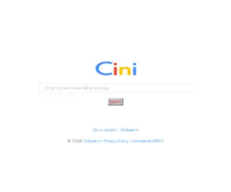 Cinisearch.ga(cinisearch) Screenshot