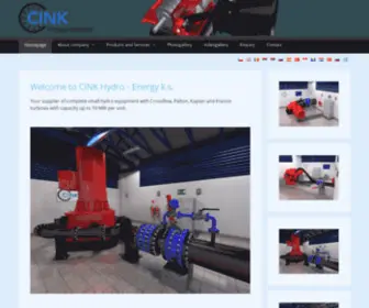 Cink-HYdro-Energy.com(CINK Hydro) Screenshot