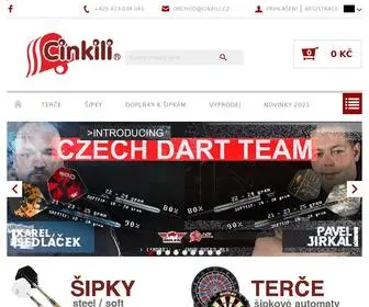 Cinkili.cz(Šipky) Screenshot