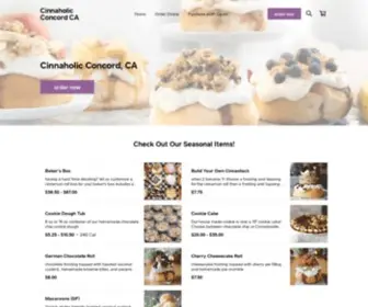 Cinnaholicconcordca.com(Cinnaholic Concord CA) Screenshot