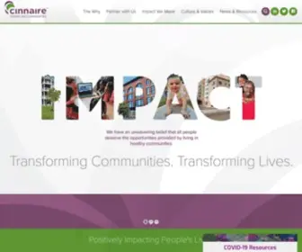 Cinnaire.com(Advancing Communities) Screenshot