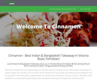 Cinnamon-Ferndown.com(Cinnamon) Screenshot