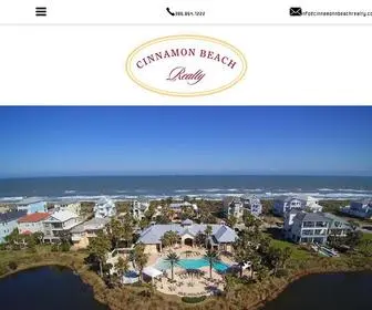 Cinnamonbeachrealty.com(Waterfront Real Estate) Screenshot