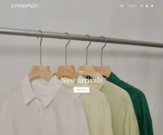 Cinnamonofficial.com(Cinnamon.official) Screenshot