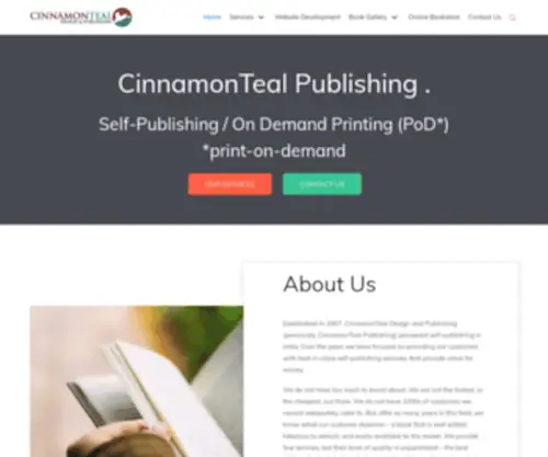 Cinnamonteal.in(CinnamonTeal Design and Publishing) Screenshot