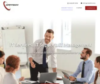Cinntech.ca(Managed IT Services) Screenshot