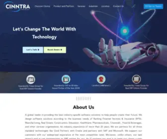 Cinntra.com(Cinntra Infotech) Screenshot