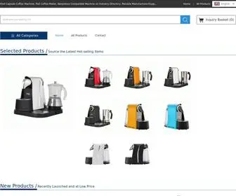 Cino-Coffee.com(Capsule Coffee Machine) Screenshot