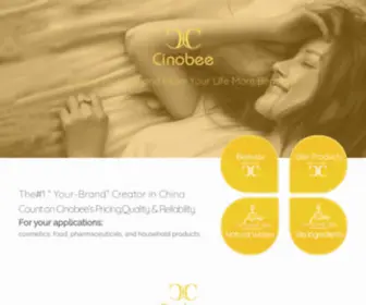 Cinobee.com(Cinobee Bio Industry Corp) Screenshot
