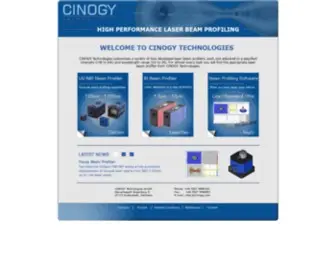 Cinogy.com(Cinogy technologies) Screenshot