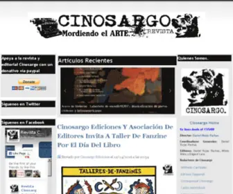 Cinosargo.cl(Revista Cinosargo) Screenshot