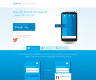 Cinotic.com(Cinema in your pocket) Screenshot