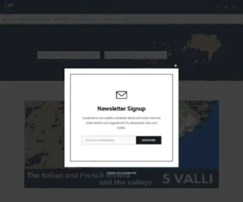 Cinque-Valli.com(Cinque Valli) Screenshot
