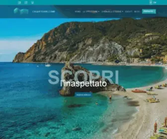 Cinqueterre.com(Prenota la tua Vacanza alle Cinque Terre) Screenshot