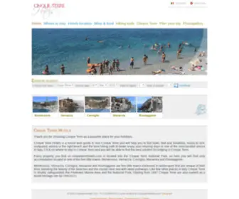 Cinqueterrehotels.com(Cinque Terre Hotels) Screenshot