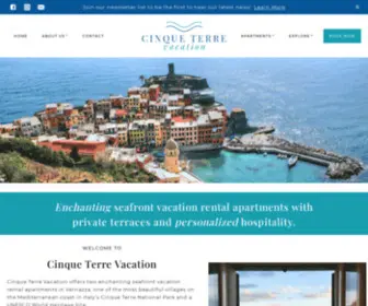 Cinqueterrevacation.com(Cinque Terre Vacation) Screenshot