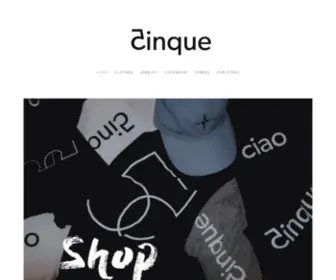 Cinque.us(cinque) Screenshot