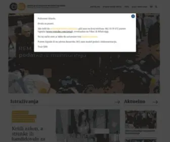 Cins.rs(Istraživački portal nagrađen evropskim Pulicerom) Screenshot