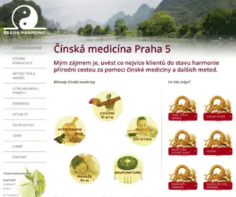 Cinska-Medicina-Praha5.cz(Čínská medicína Praha 5) Screenshot