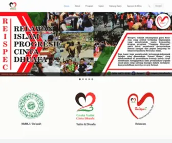 Cintadhuafa.org(Yayasan Cinta Dhuafa) Screenshot