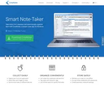 Cintanotes.com(A Note) Screenshot