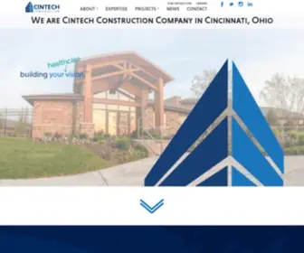 Cintechconstruction.com(Commercial Construction Company) Screenshot