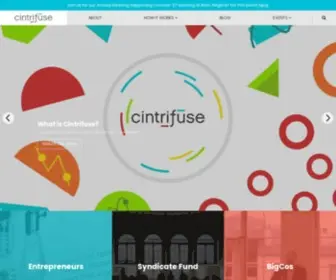 Cintrifuse.com(Home) Screenshot